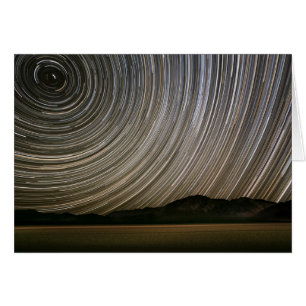 Star Trail à la nuit  Californie, Death Valley