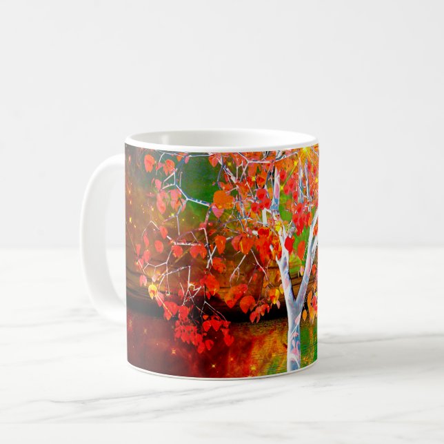 Star Tree Coffee Mug  (Front Left)