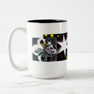 Star  Two-Tone coffee mug