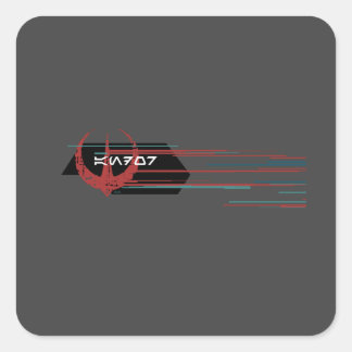Star Wars: Andor | Cassian Andor Icon Square Sticker