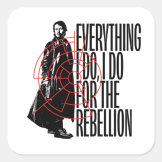 Star Wars: Andor | For The Rebellion Square Sticker