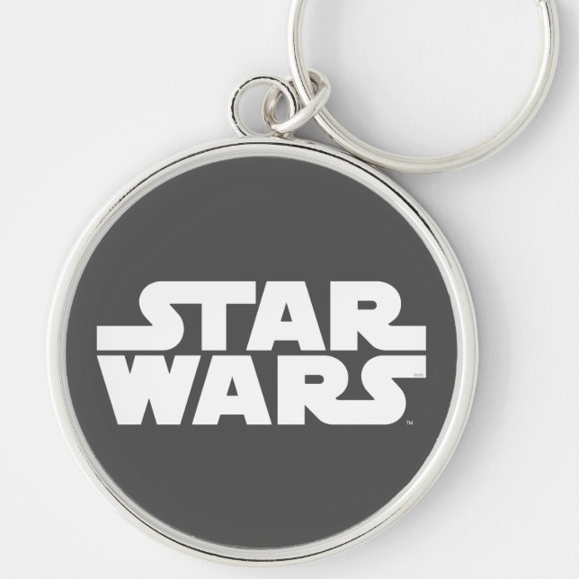 Star Wars Bold Logo Keychain (Front)