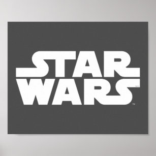 Star Wars Bold Logo Poster