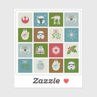 Star Wars Christmas Icon Pattern