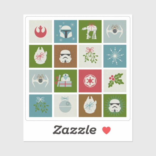 Star Wars Christmas Icon Pattern (Sheet)