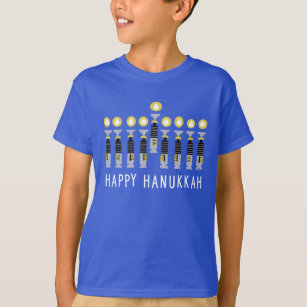 Star Wars "Happy Hanukkah" Lightsaber Menorah T-Shirt