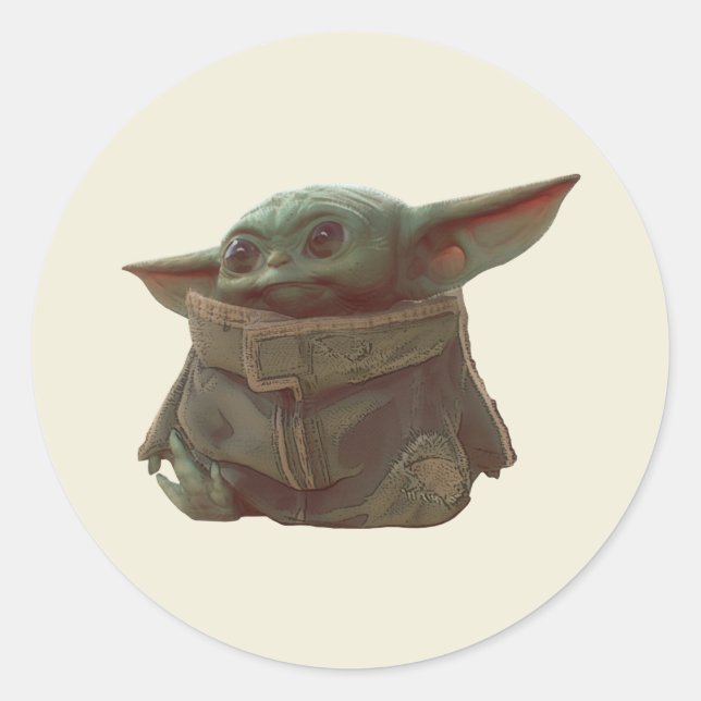 Star Wars | The Child Classic Round Sticker (Front)