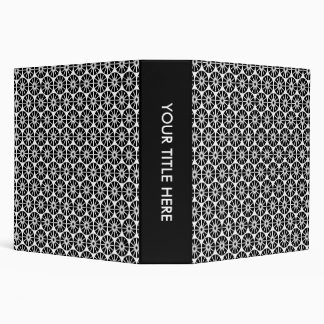 Star Wheel Pattern (2.0) - White Binder