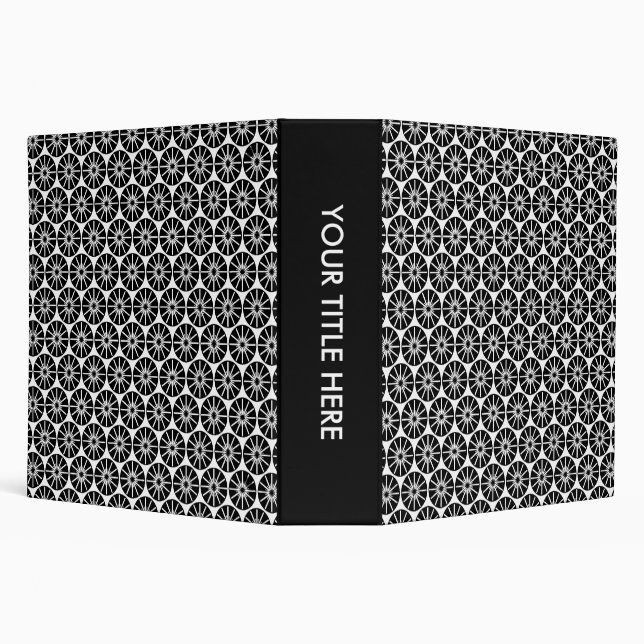 Star Wheel Pattern (2.0) - White Binder (Background)