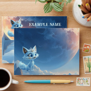 Star Whisper Fox – Keeper of Crystal Light. Envelope