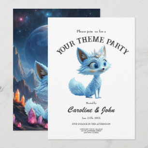 Star Whisper Fox – Keeper of Crystal Light.  Invitation