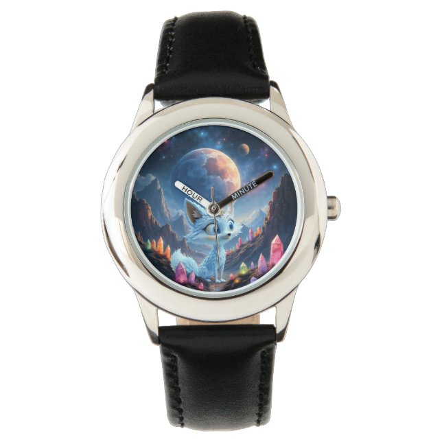 Star Whisper Fox – Keeper of Crystal Light.  Watch (Front)