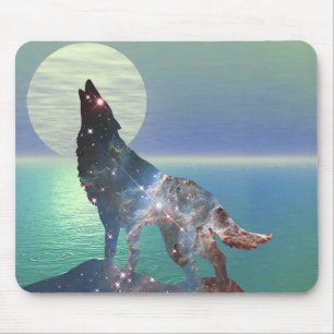 Star Wolf Mouse Pad
