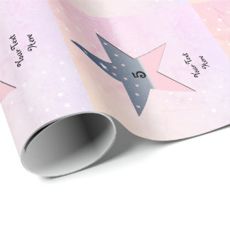 Star  wrapping paper