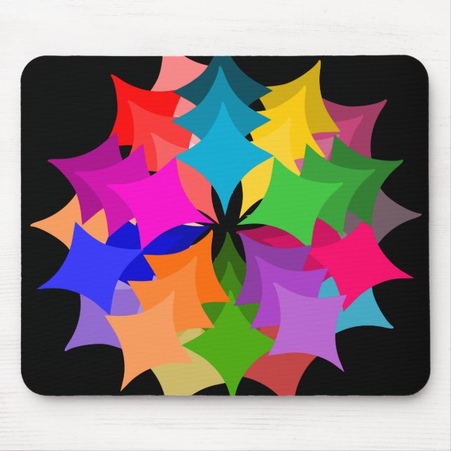 Star Wreath  Mouse Pad (Front)