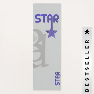 STAR Yoga Mat Fitness Abstract Trend Lavender Viol