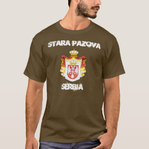 Stara Pazova, Serbia with coat of arms T-Shirt