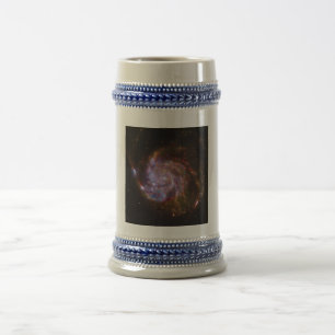 Starbirth in the Pinwheel: M101 Galaxy Beer Stein