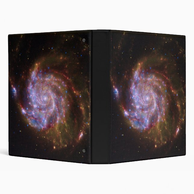 Starbirth in the Pinwheel:  M101 Galaxy Binder (Background)