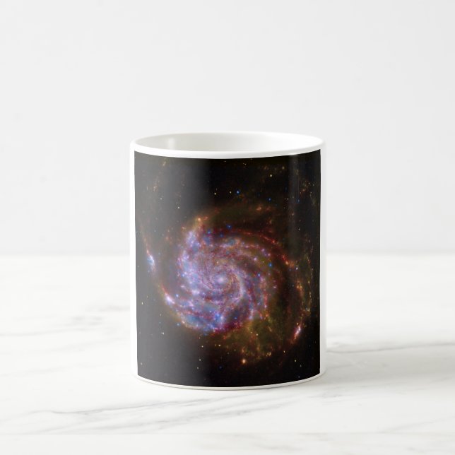 Starbirth in the Pinwheel:  M101 Galaxy Coffee Mug (Center)