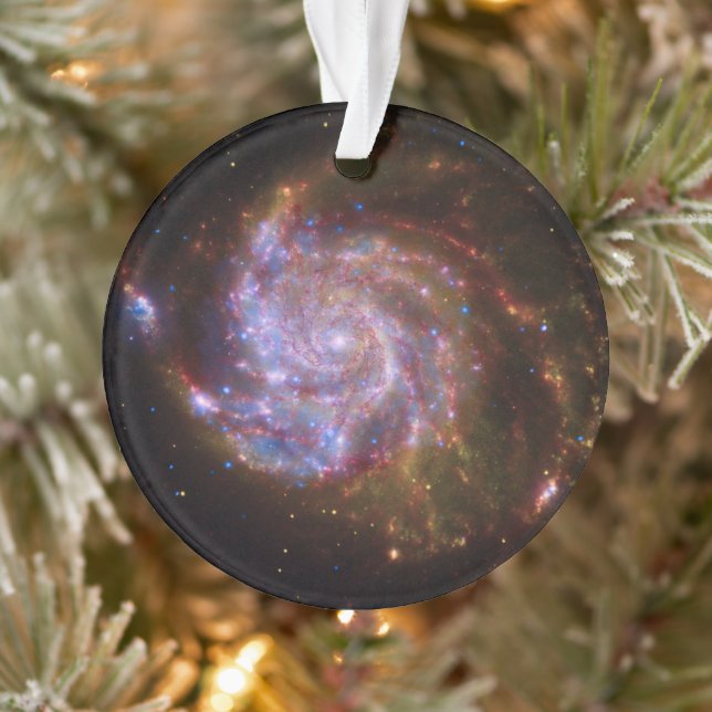 Starbirth in the Pinwheel:  M101 Galaxy Ornament (Tree)