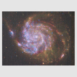 Starbirth in the Pinwheel:  M101 Galaxy Tissue Paper