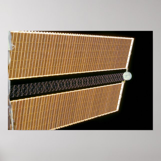 Starboard solar array wing panel poster (Front)