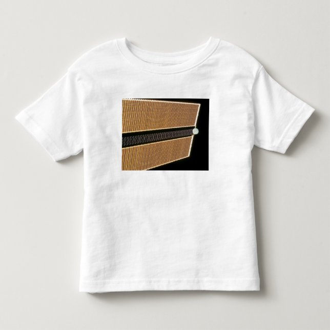 Starboard solar array wing panel toddler t-shirt (Front)