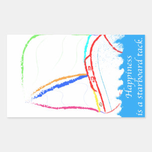 Starboard Tack Sticker