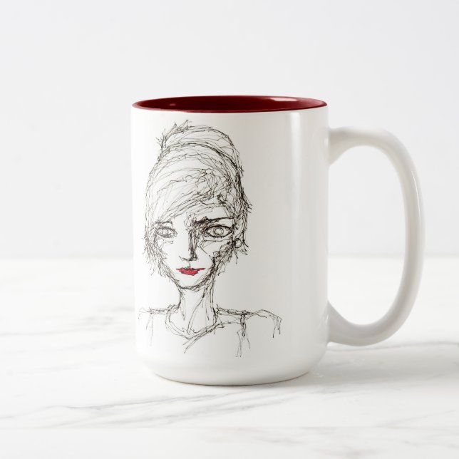 Starbuck Two-Tone Coffee Mug (Right)