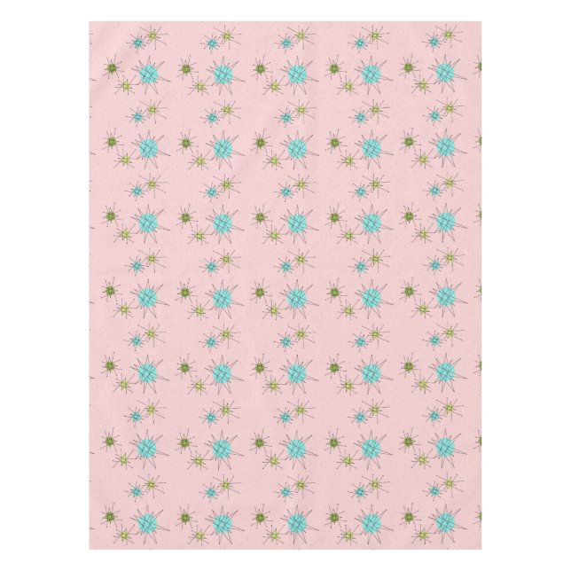 Starburst atomique rose Iconique Nappe (Devant)