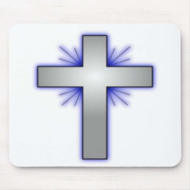 STARBURST CROSS MOUSE PAD (Front)