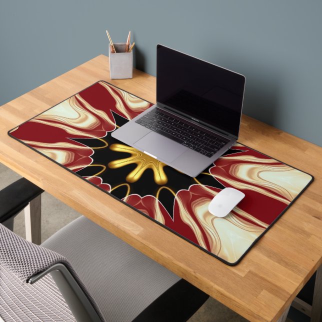 Starburst | Deep Crimson & Gold Luxury Workspace A (Bureau 2)