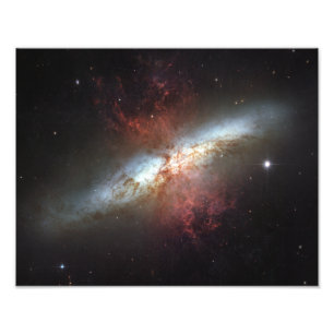 Starburst galaxy, Messier 82 Photo Print