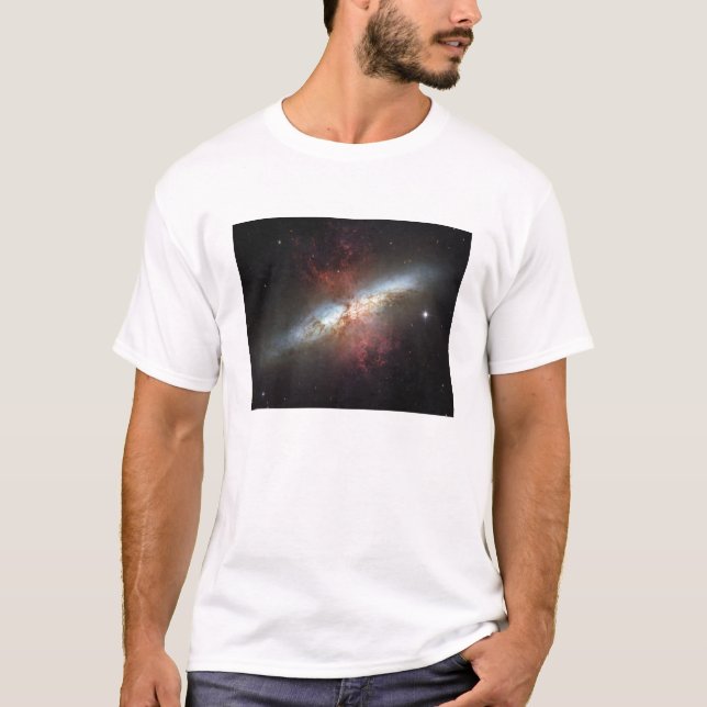 Starburst galaxy, Messier 82 T-Shirt (Front)