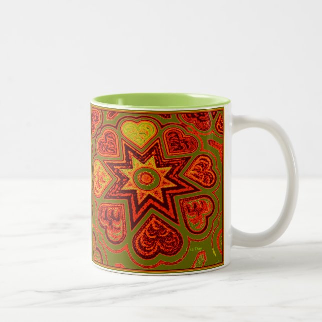 'Starburst of Love'  Mug (Right)
