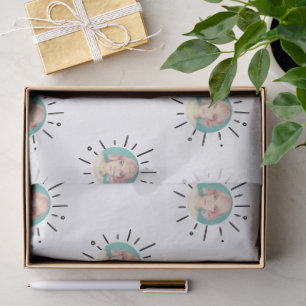 STARBURST Simple Custom Fun Photo Wrapping Paper
