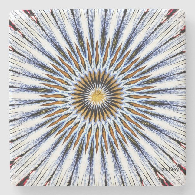 Starburst Stone Coaster (Front)
