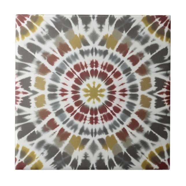 Starburst Tie Dye Tile (Front)