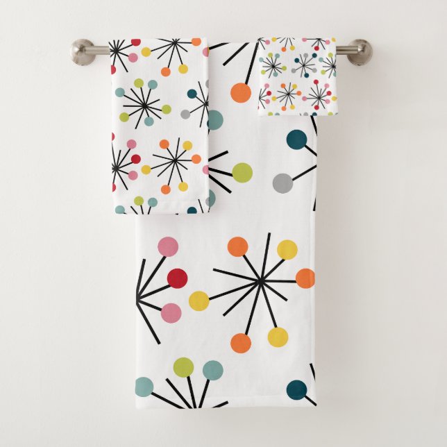 Starbursts Bath Towel Set (Insitu)