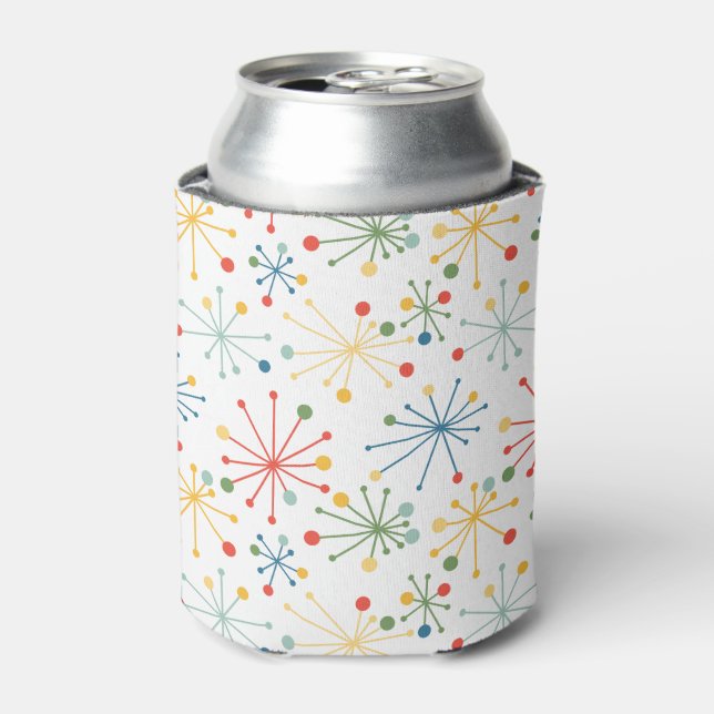 Starbursts in Colour Can Cooler (Can Front)