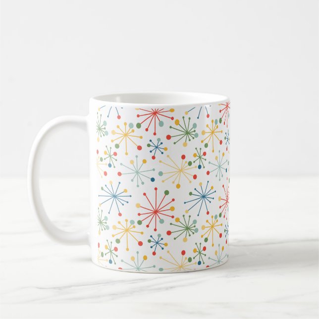 Starbursts in Colour  Coffee Mug (Left)