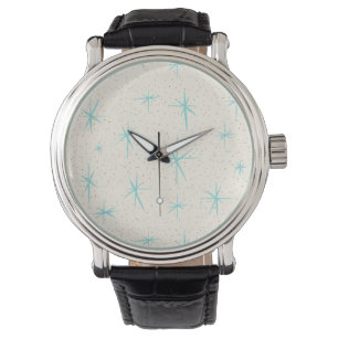 Starburts Turquoise de l'âge de l'espace Montre e