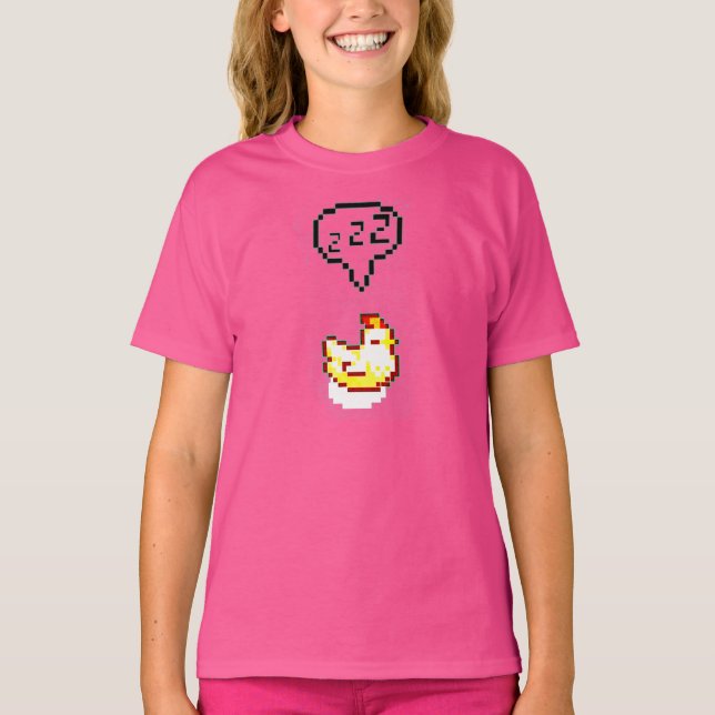 Stardew Valley Sleeping Chicken   T-Shirt (Front)