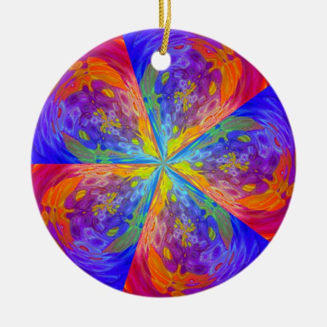 Stardust Ceramic Ornament (Front)