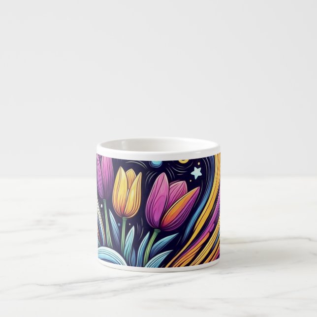 Stardust Garden Espresso Cup (Front)