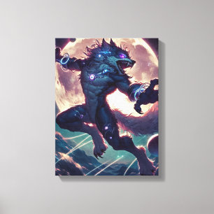 Stardust Howler Canvas Print