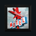 Stardust Motel Sign Gift Box<br><div class="desc">Stardust Motel Sign  Artist: Naomi McCavitt</div>