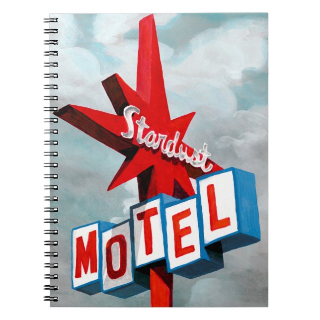 Stardust Motel Sign Notebook (Front)