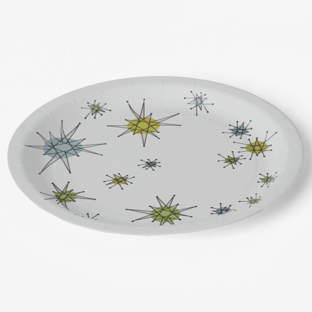 Stardust Paper Plate (Angled)